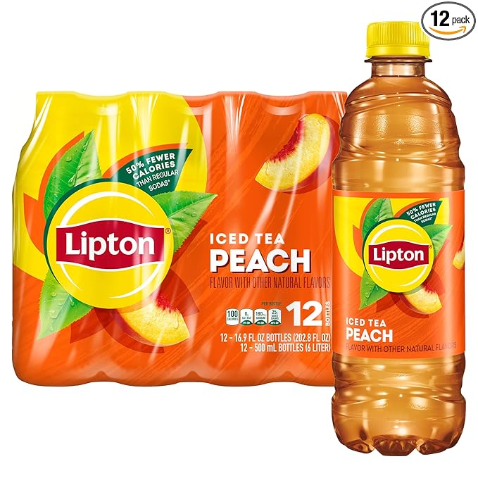 Peach Iced Tea 12 Pack